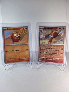 Pokémon TCG - Darumaka -> Darmanitan - Black Bolt - 013/086 & 014/086
